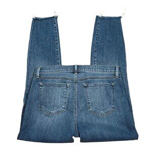 J Brand 8226 Cropped Distressed Skinny Jeans in FURY Sz‎ 29 Ripped $238 Raw Hem